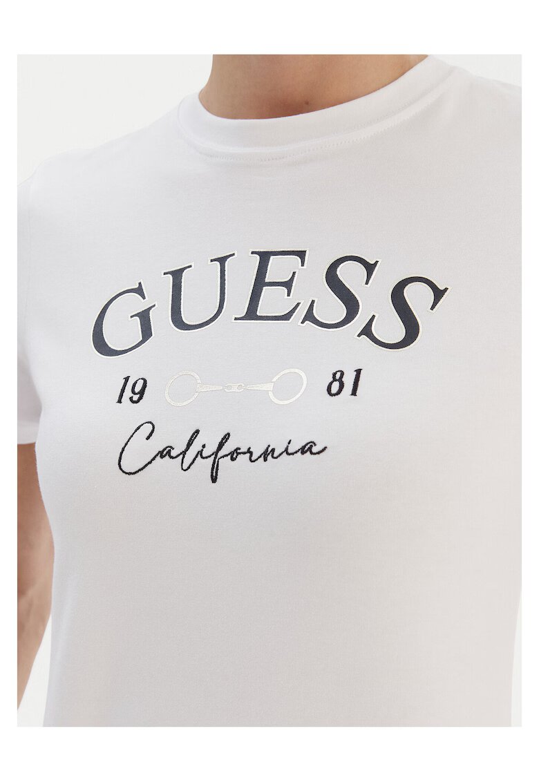 Guess Tricou - Alb - Pentru dama