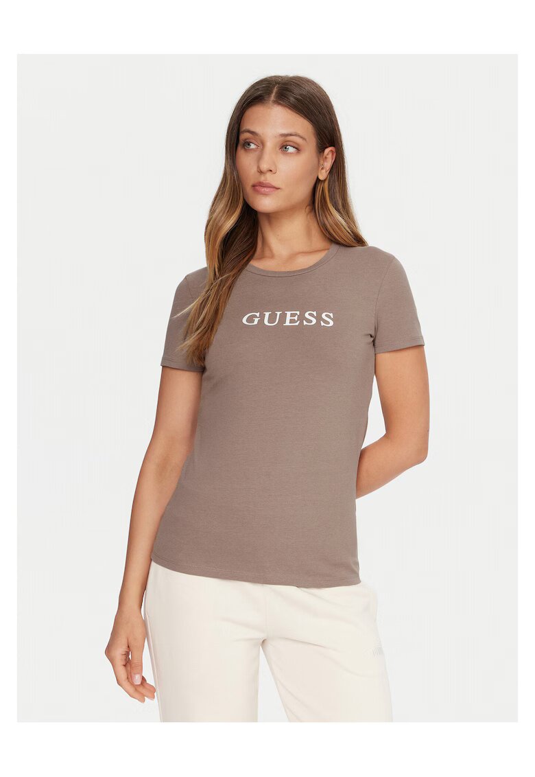 Guess Tricou - Bej - Pentru dama