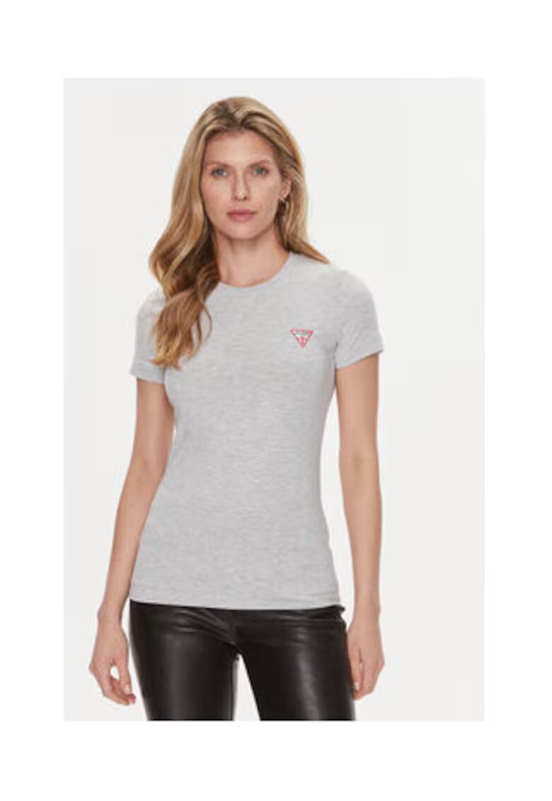 Guess Tricou Cu Decolteu Rotund
