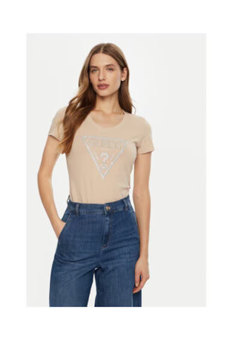 Guess Tricou cu imprimeu logo 0000304595202