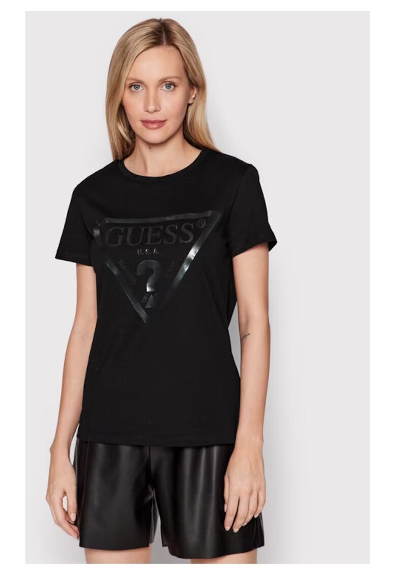 Guess Tricou dama - 769171 - Negru - Bumbac - Negru
