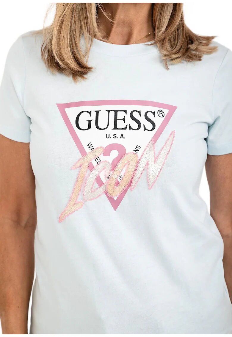 Guess Tricou dama Bumbac - Verde2