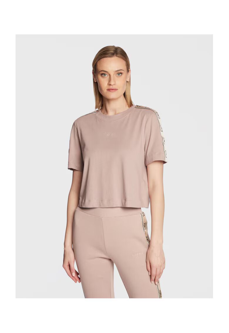Guess Tricou dama roz -