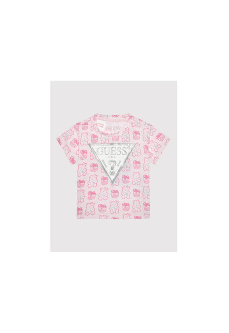 Guess Tricou din amestec de bumbac organic