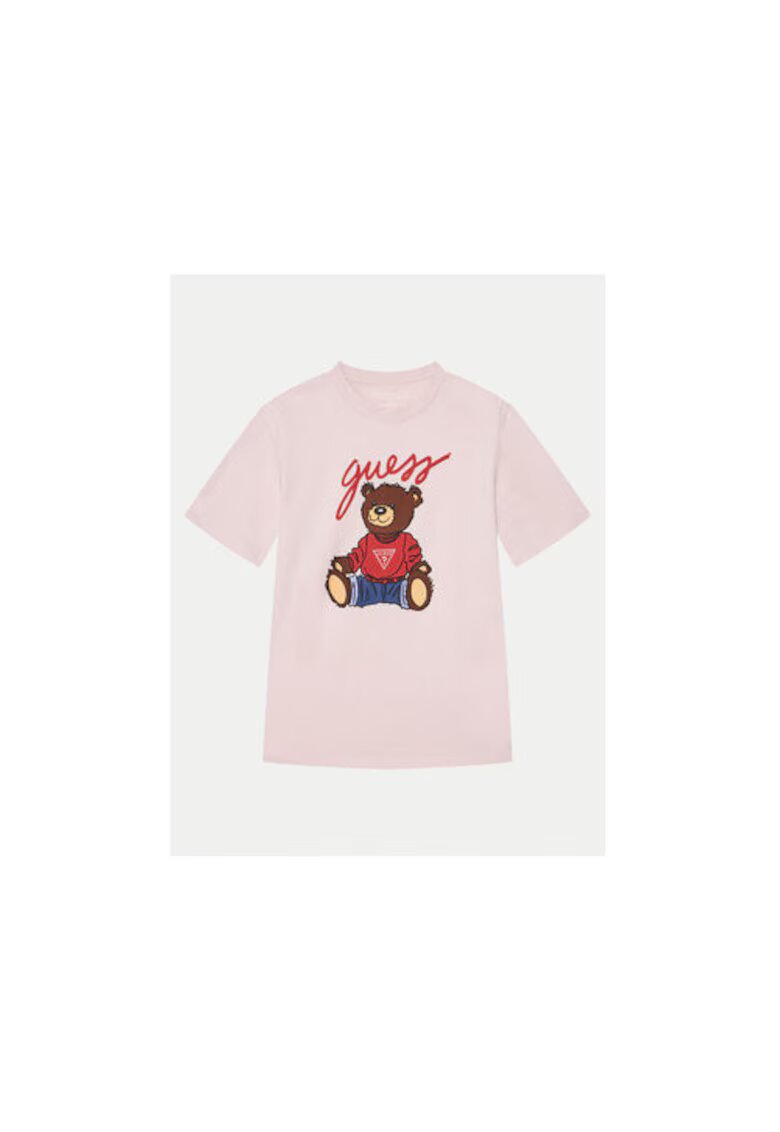 Guess Tricou imprimat din bumbac