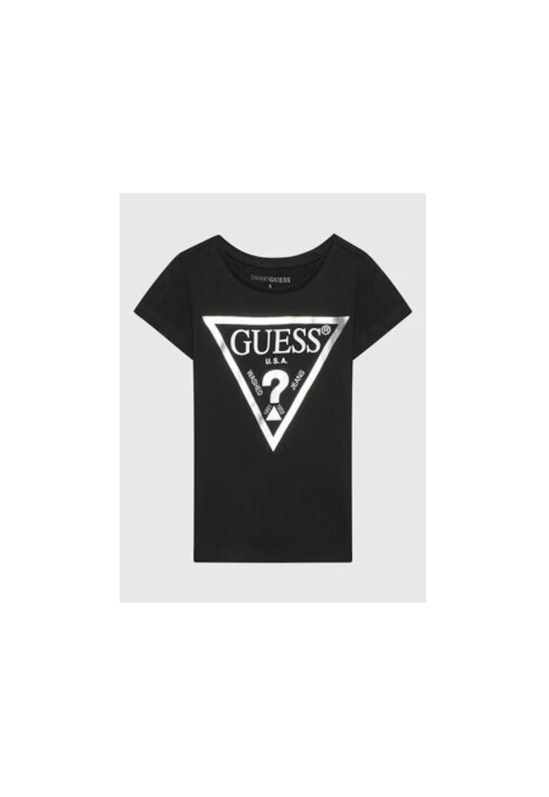 Guess Tricou imprimat din bumbac organic