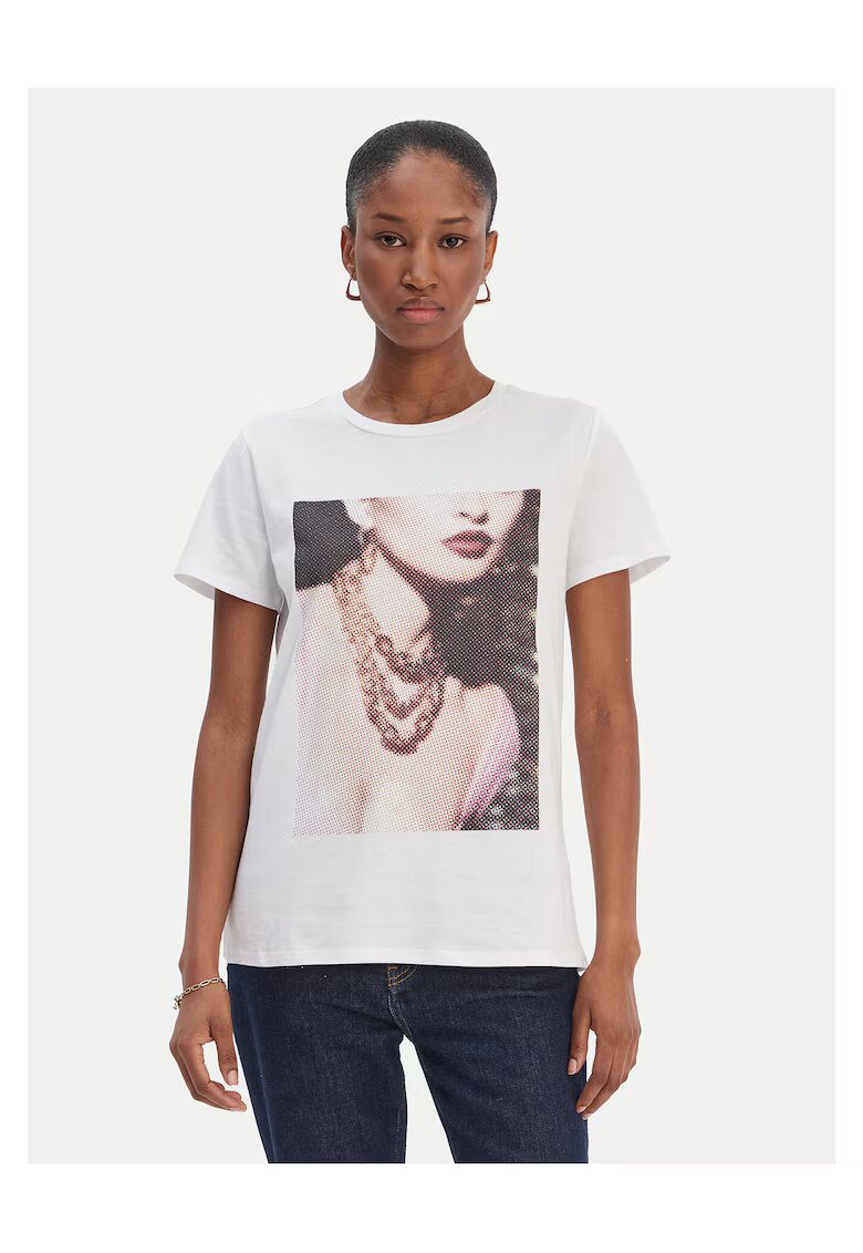Guess Tricou pentru dama - Alb