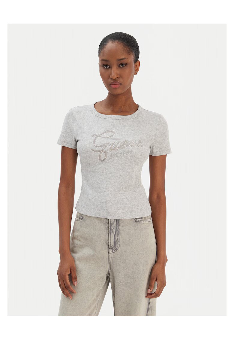 Guess Tricou pentru dama - Gri