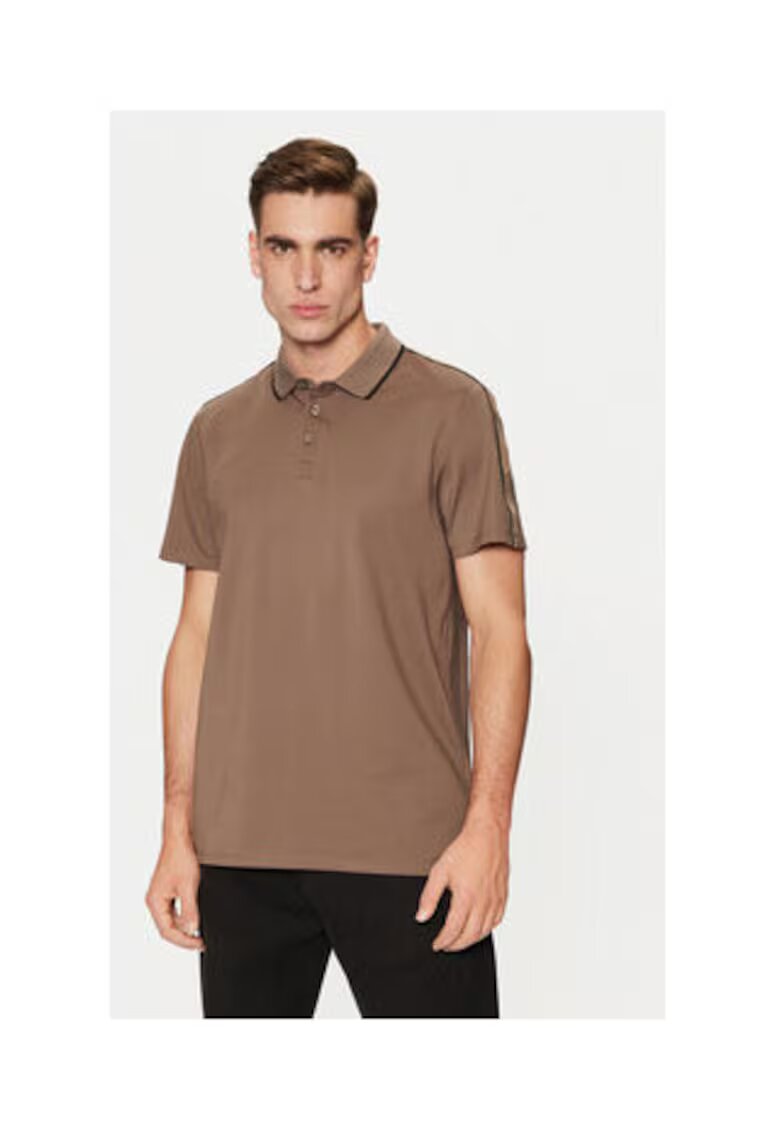 Guess Tricou polo cu model uni
