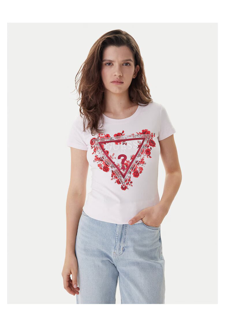 Guess Tricou - Roz deschis