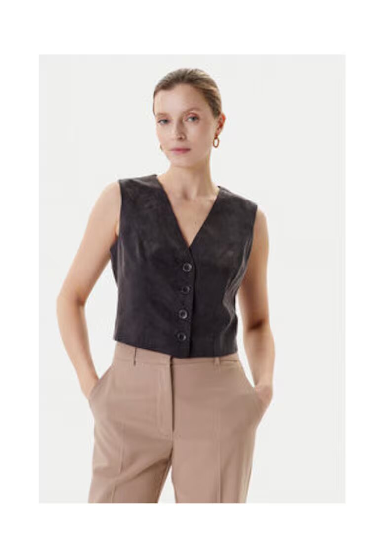 Guess Vesta crop din amestec de lyocell