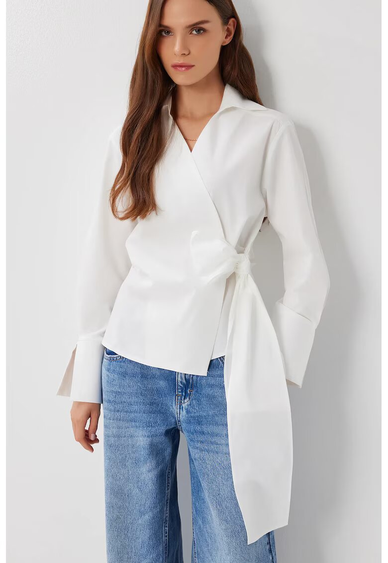 Happiness Istanbul Bluza dama - - alb - textil