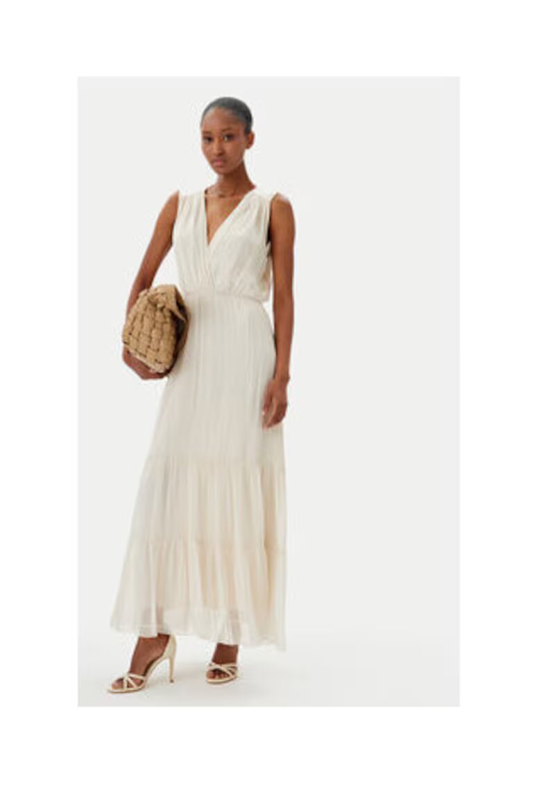 Haveone Rochie de vara - Ecru - 70% viscoza - 30% matase -