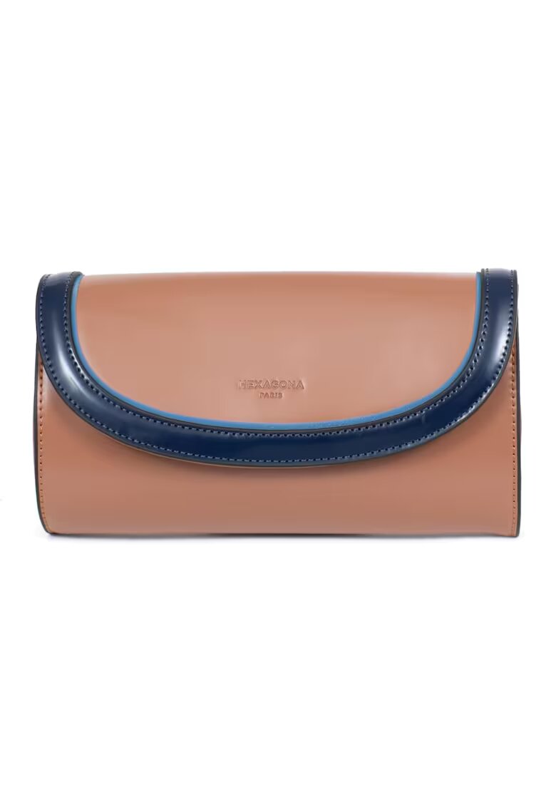 Hexagona Geanta de dama Casual - piele ecologica - maro - 23x13x6cm