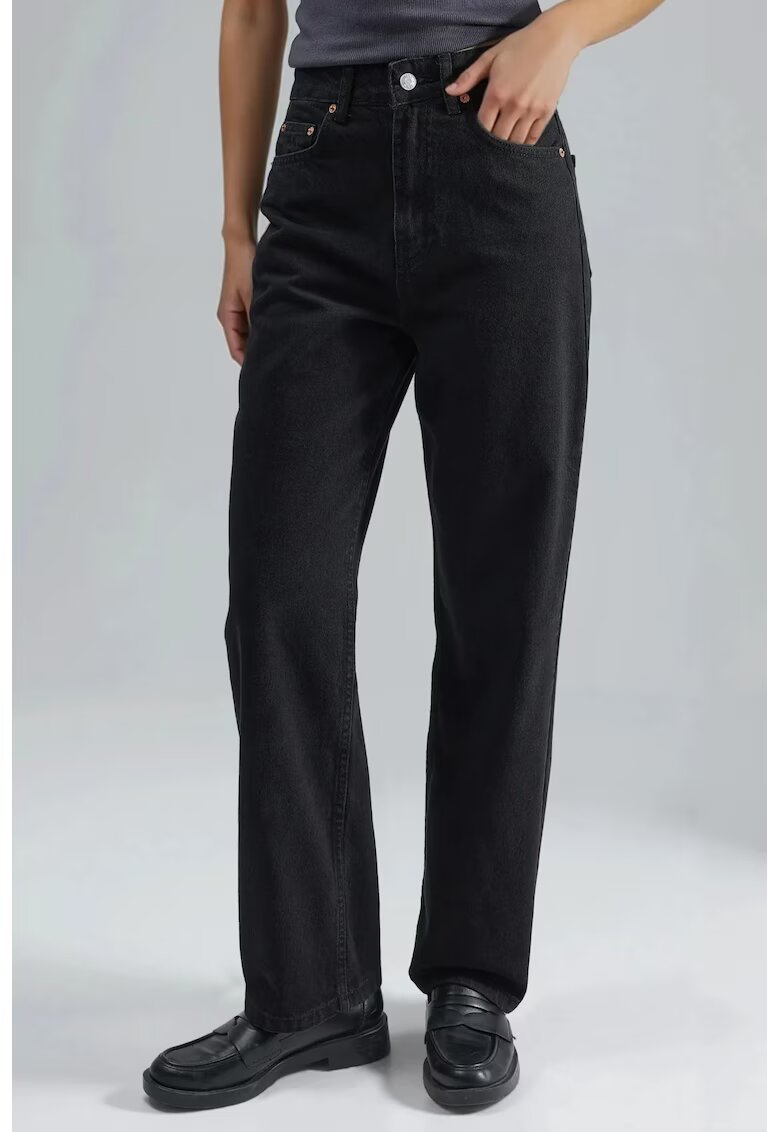 HiCCUP Blugi dama negru - Negru
