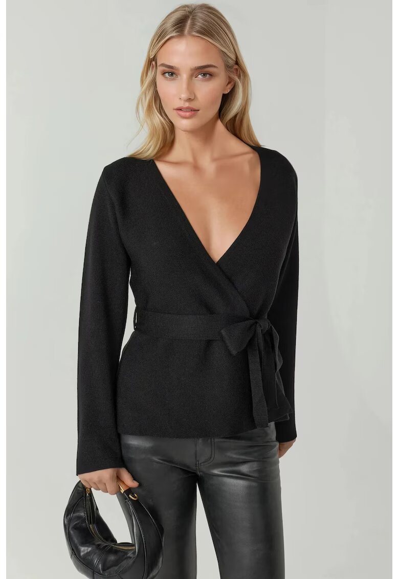 HiCCUP Cardigan tricotat - Negru