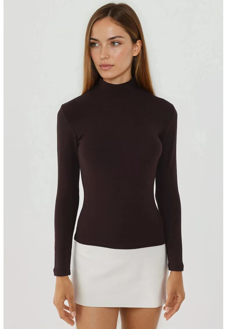 HiCCUP dama - croiala slim fit - maro inchis - Maro inchis
