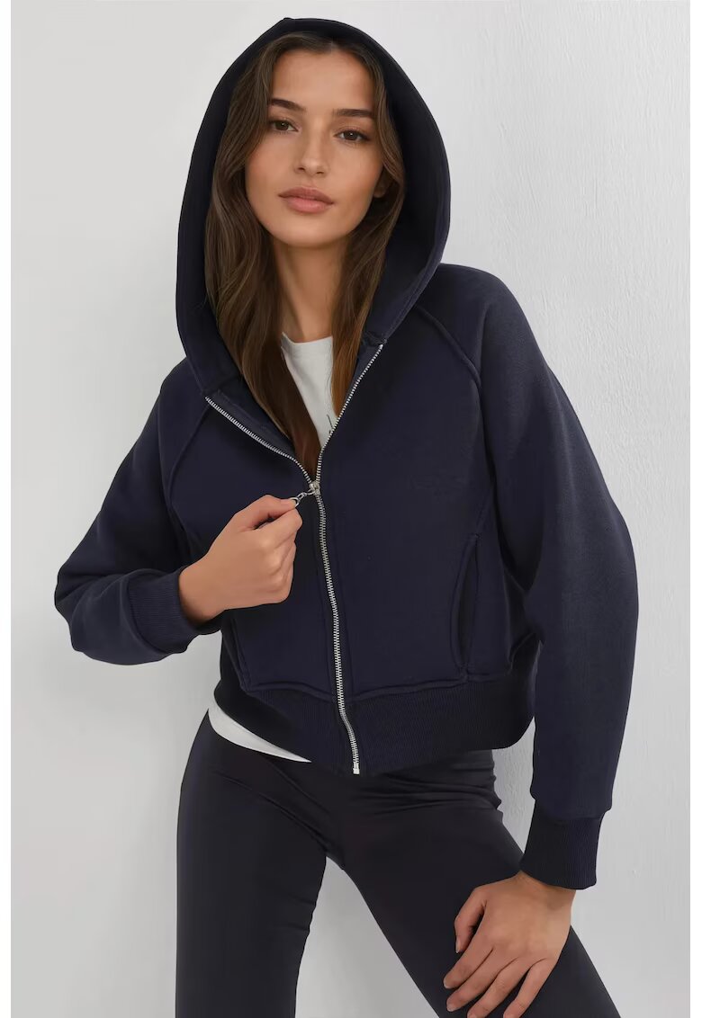 HiCCUP Hanorac dama - Albastru Marin - Textil