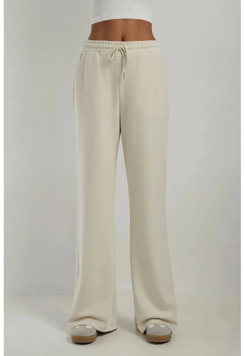 HiCCUP Pantaloni dama - natural - modal - Piatra Naturala