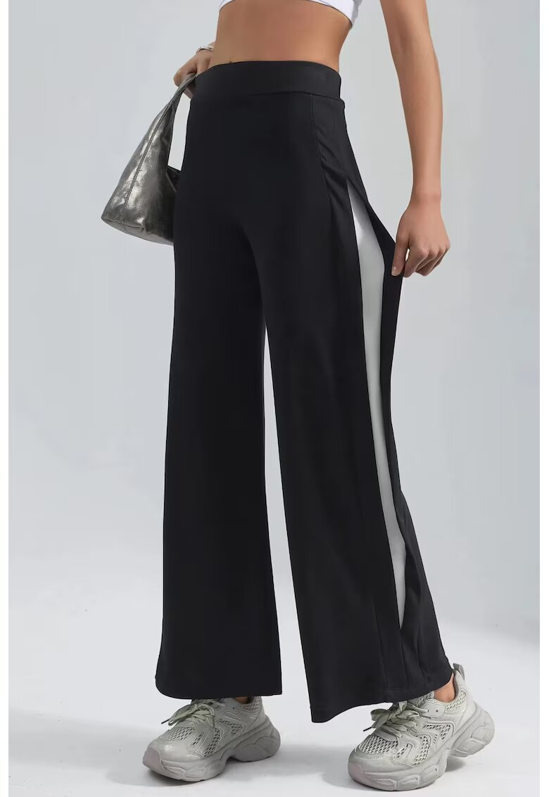 HiCCUP Pantaloni dama - Pantaloni cu dungi - negru - textil