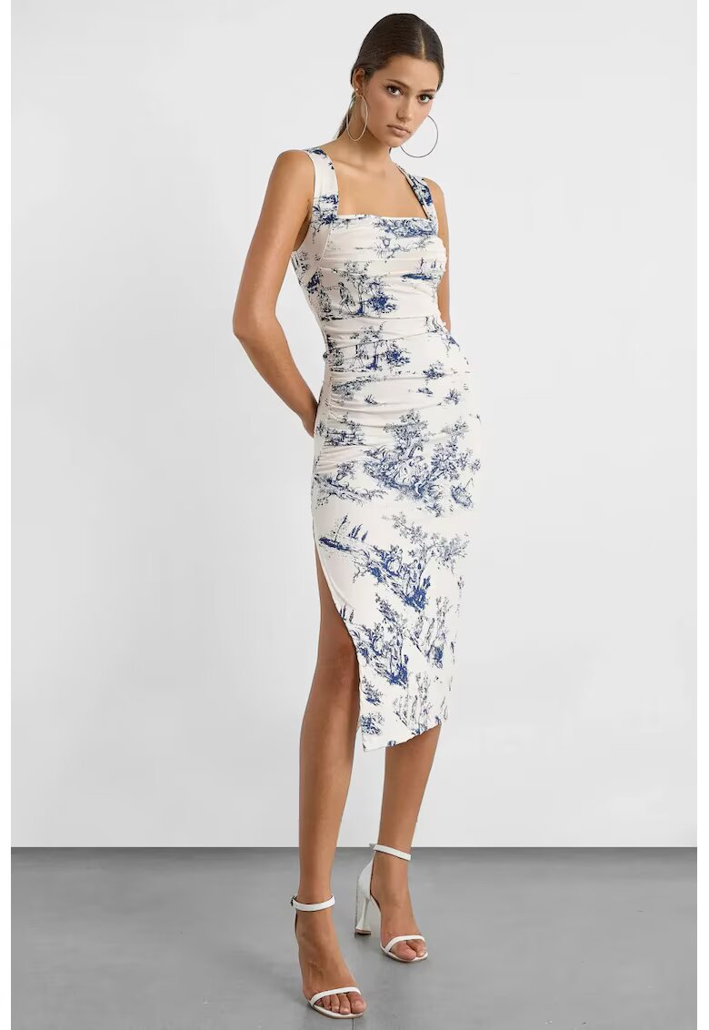HiCCUP Rochie midi - jerseu - albastru