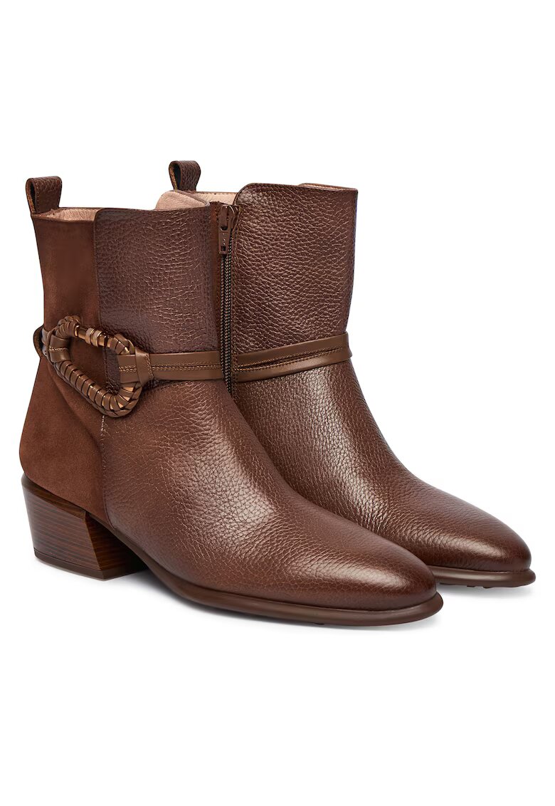 Hispanitas Botine dama C002 PHI254297 - Piele naturala - Maro