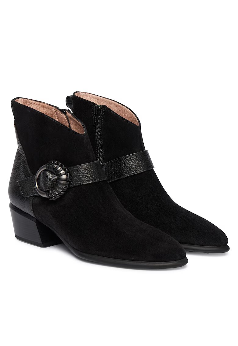 Hispanitas Botine dama - Negru - piele naturala PHI254256
