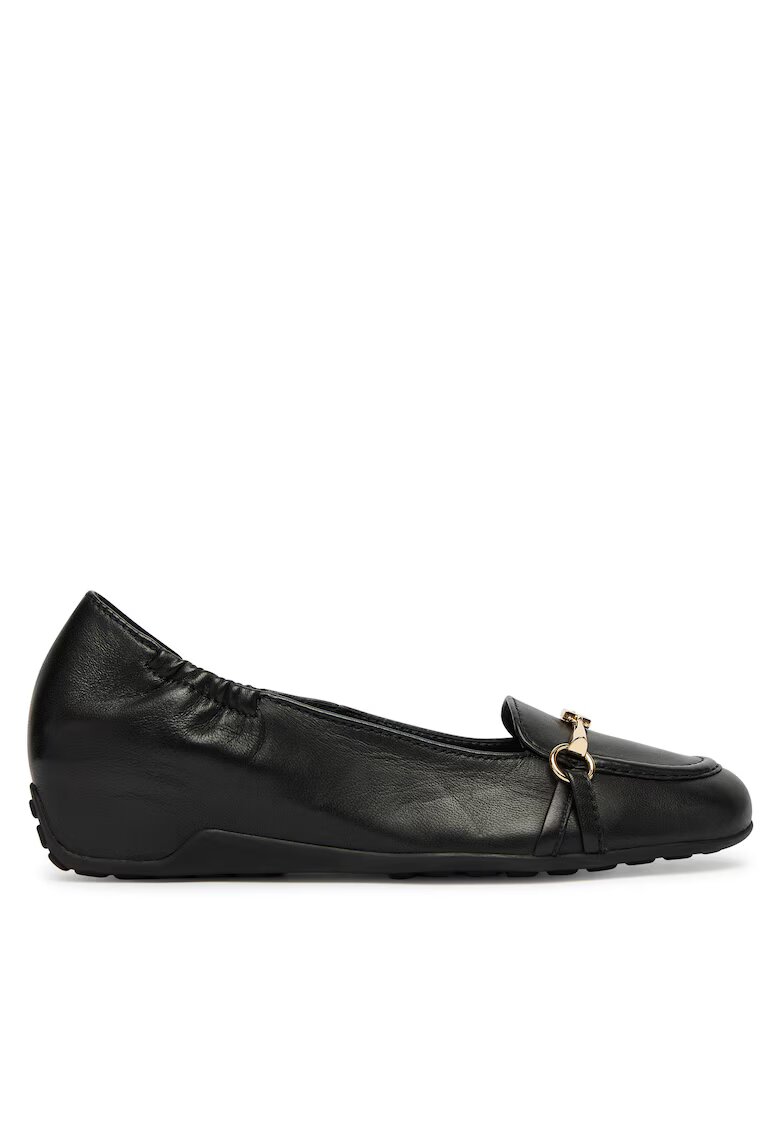Hoegl Balerini dama Hogl - piele naturala - Negru