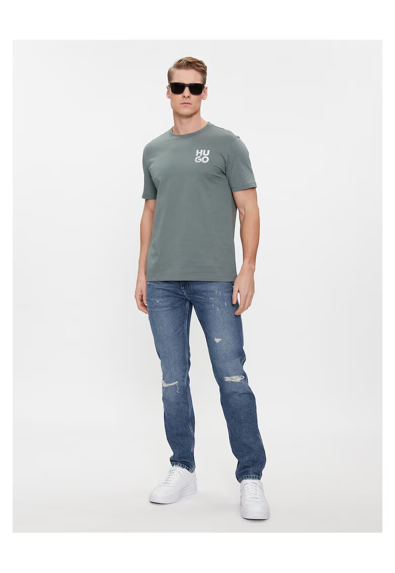 HUGO Blugi barbati albastru - din denim