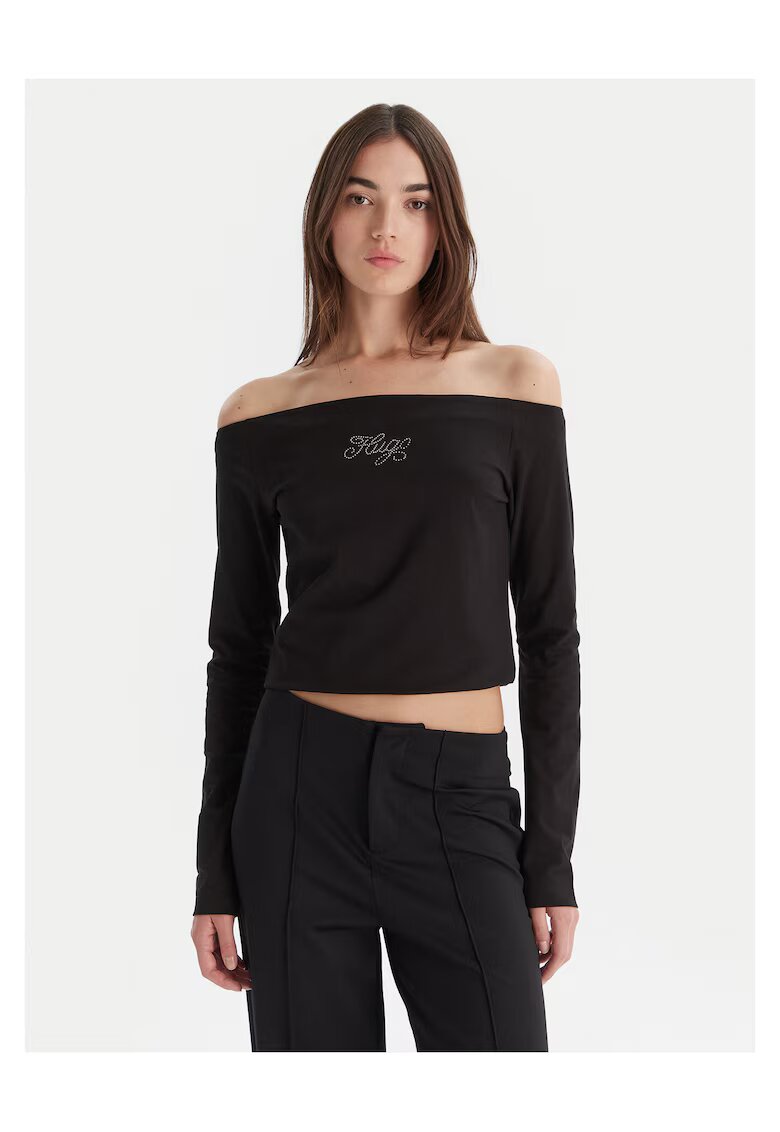 HUGO Bluza dama Dolder 50546931 - negru