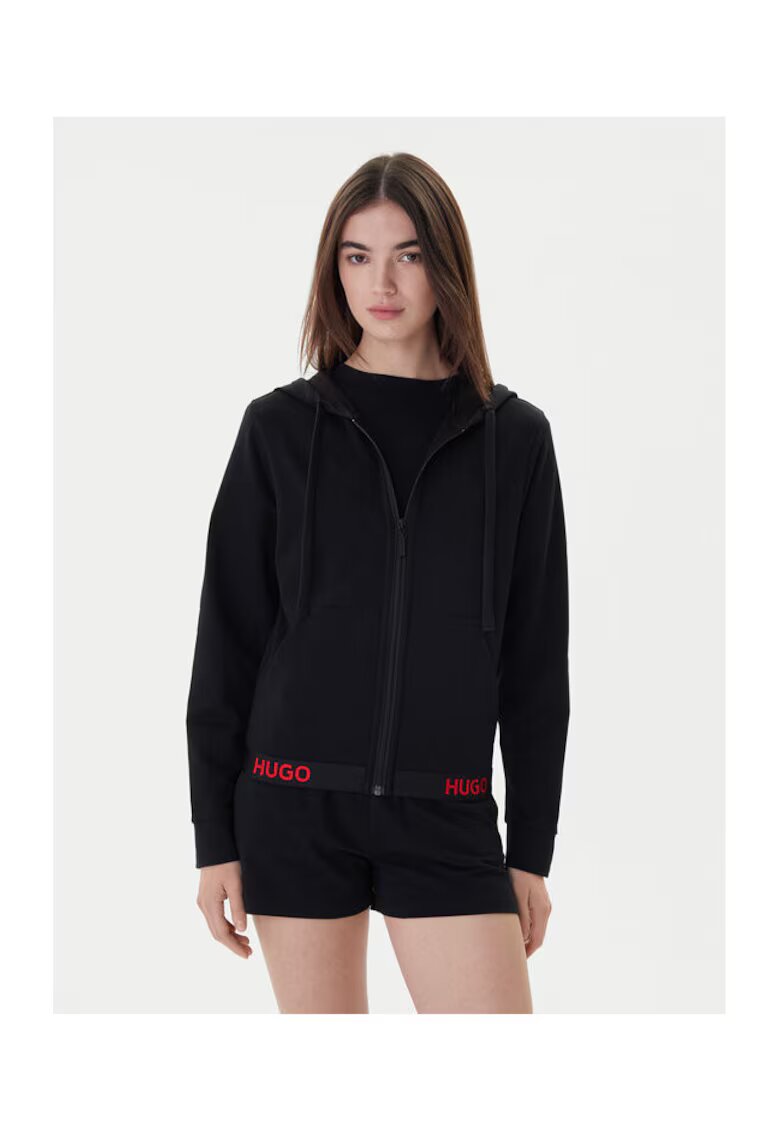 HUGO Bluza de dama negru
