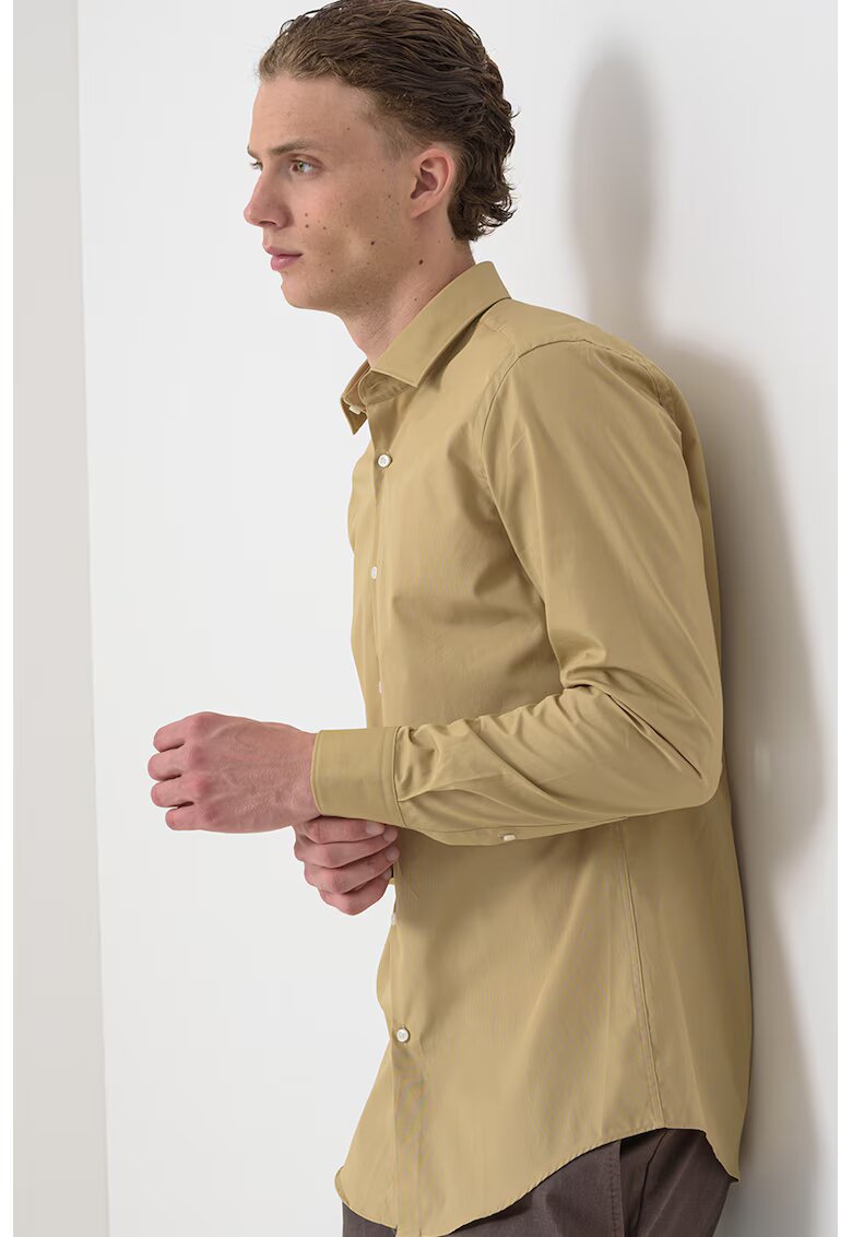 HUGO Camasa slim fit de bumbac Jenno