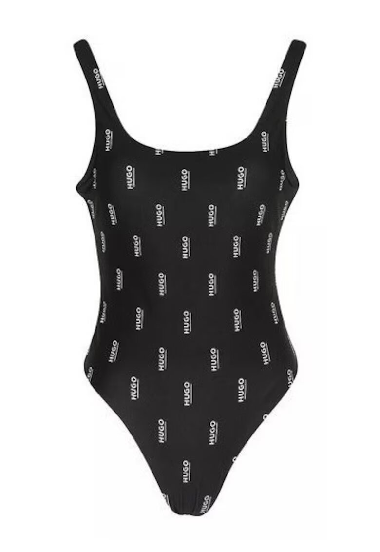 HUGO Costum de baie intreg cu logo -