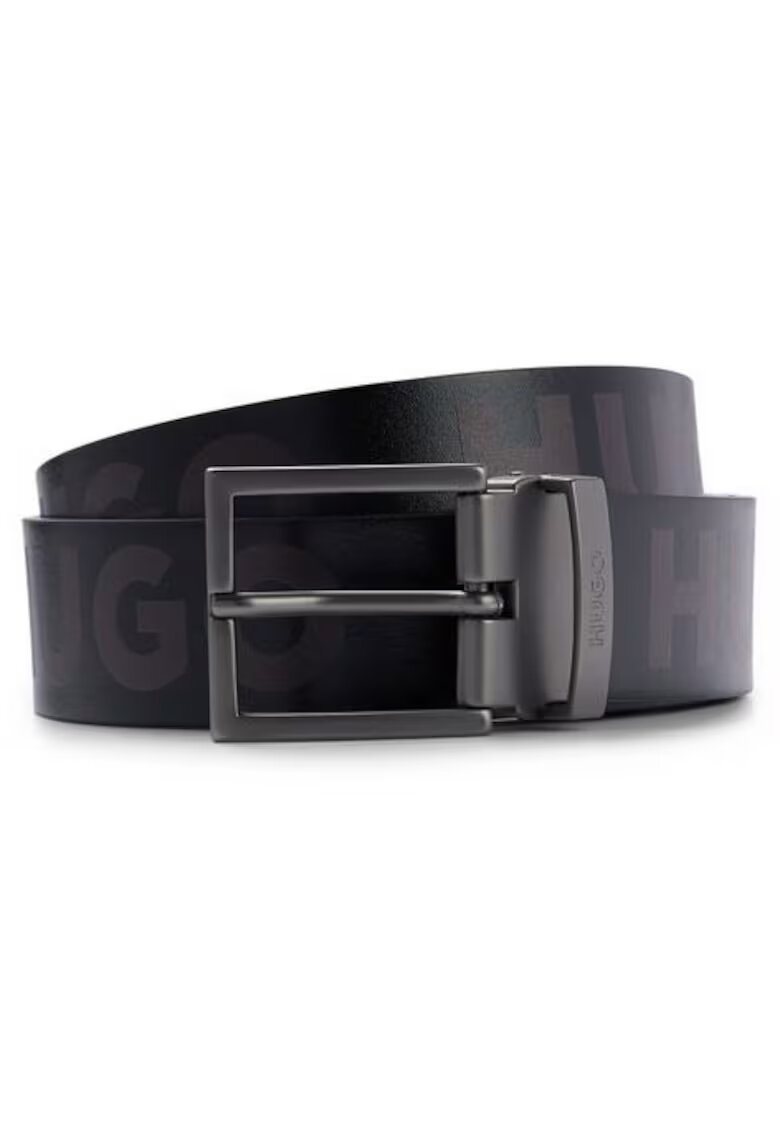 HUGO Curea Giupi-LOGO_Or35_ps neagra OS Culoare negru 4 OS -