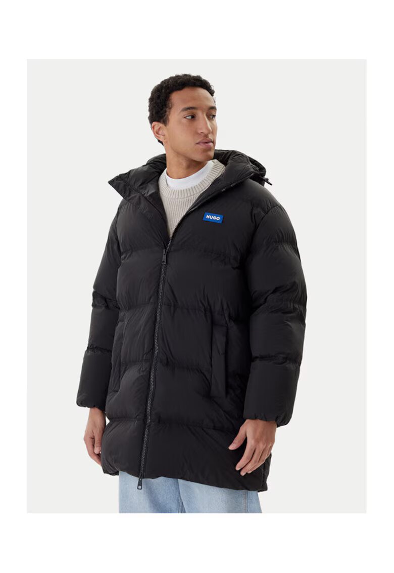 HUGO Geaca de iarna barbati culoare neagra