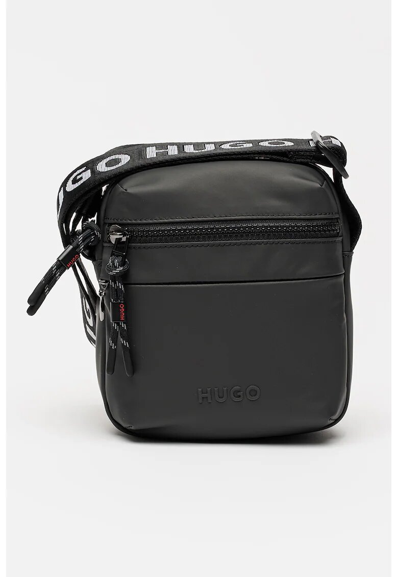 HUGO Geanta crossbody Wanner - Negru stins