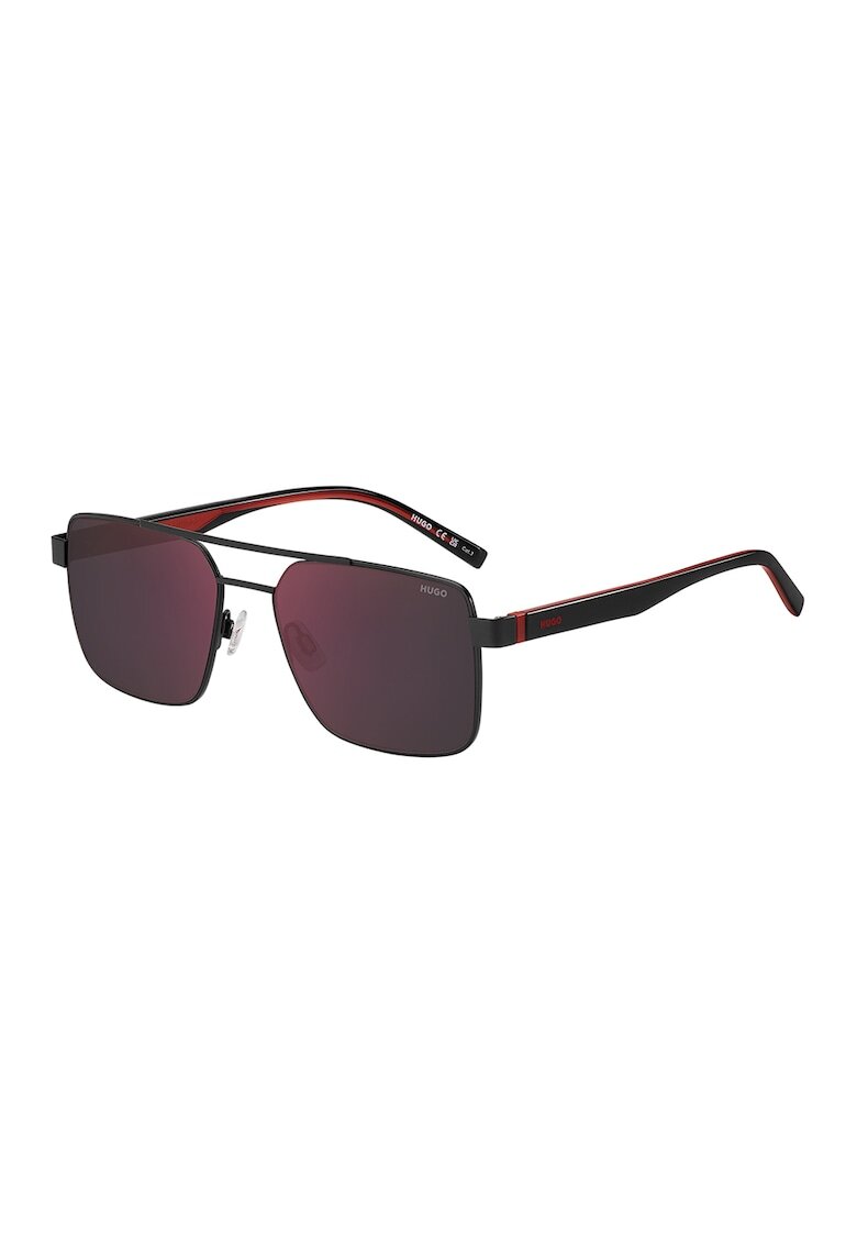 HUGO Ochelari de soare aviator - Rosu/Negru