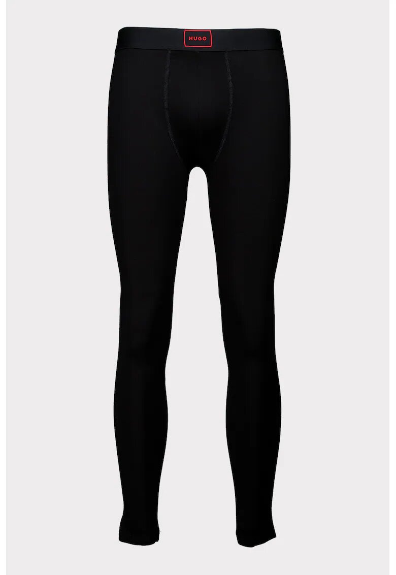 HUGO Pantaloni de pijama cu logo - Negru