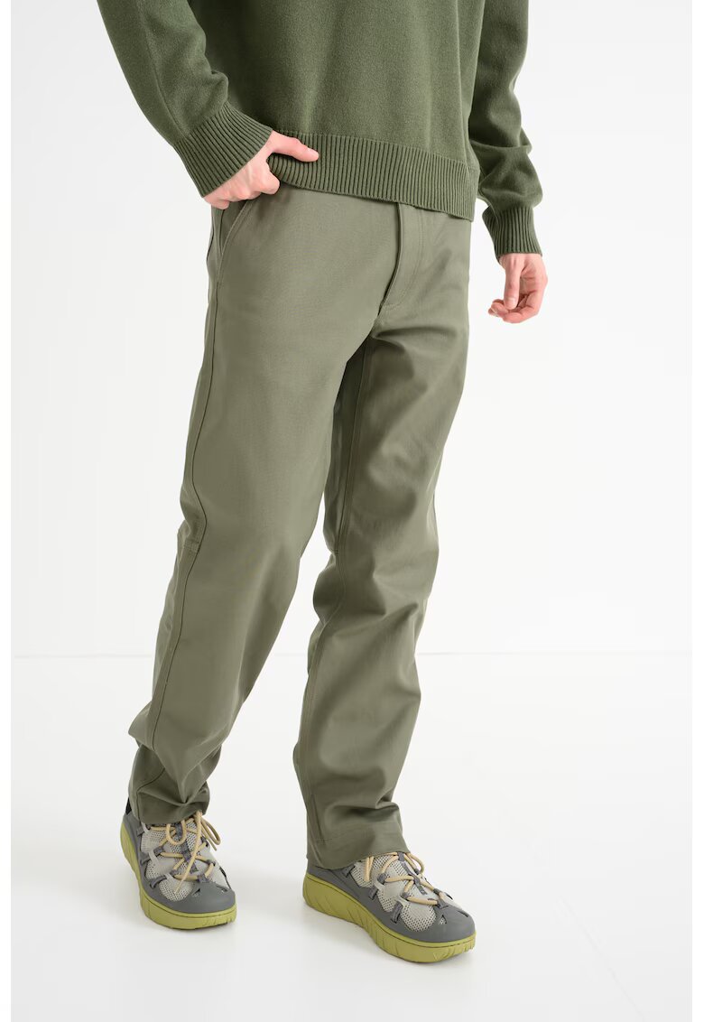 HUGO Pantaloni regular fit Zarik - Kaki