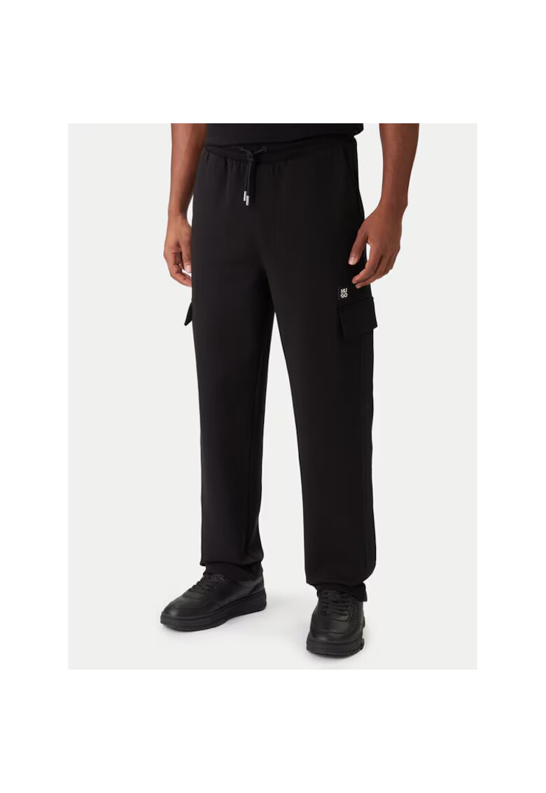 HUGO Pantaloni sport barbati negru