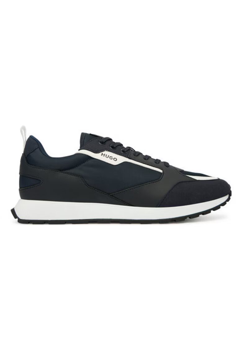 HUGO Pantofi sport barbati Dark Blue 401 - alergare - piele ecologica - bleumarin