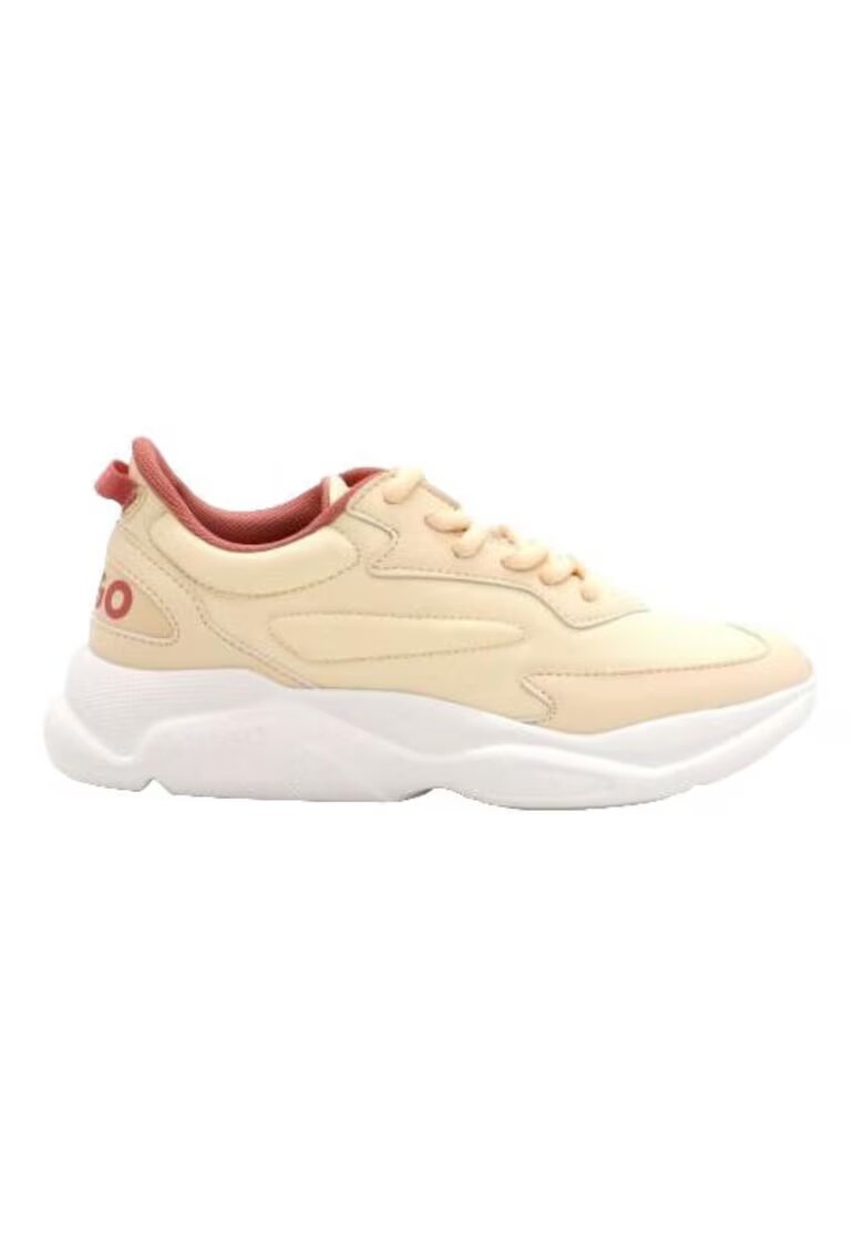 HUGO Pantofi sport barbati - galben deschis - poliester -