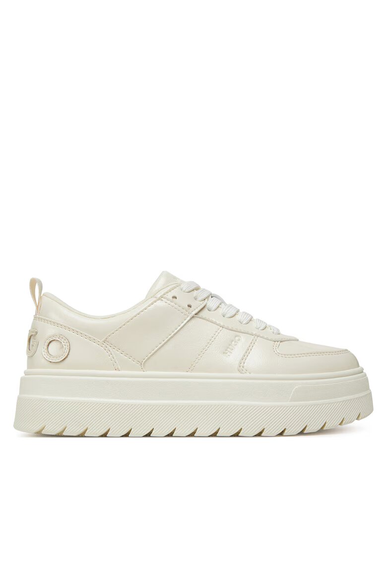 HUGO Pantofi sport dama model Open White 118 - piele ecologica - alb -