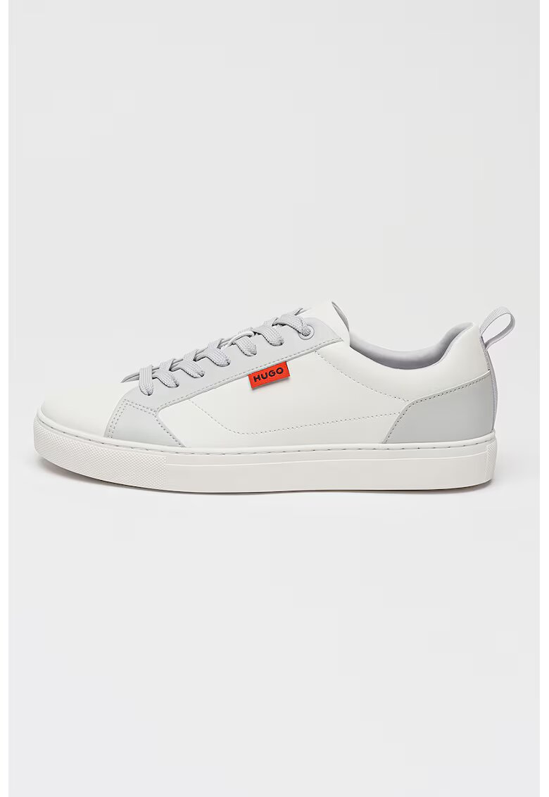 HUGO Pantofi sport low cut Morrie - Alb/Gri deschis