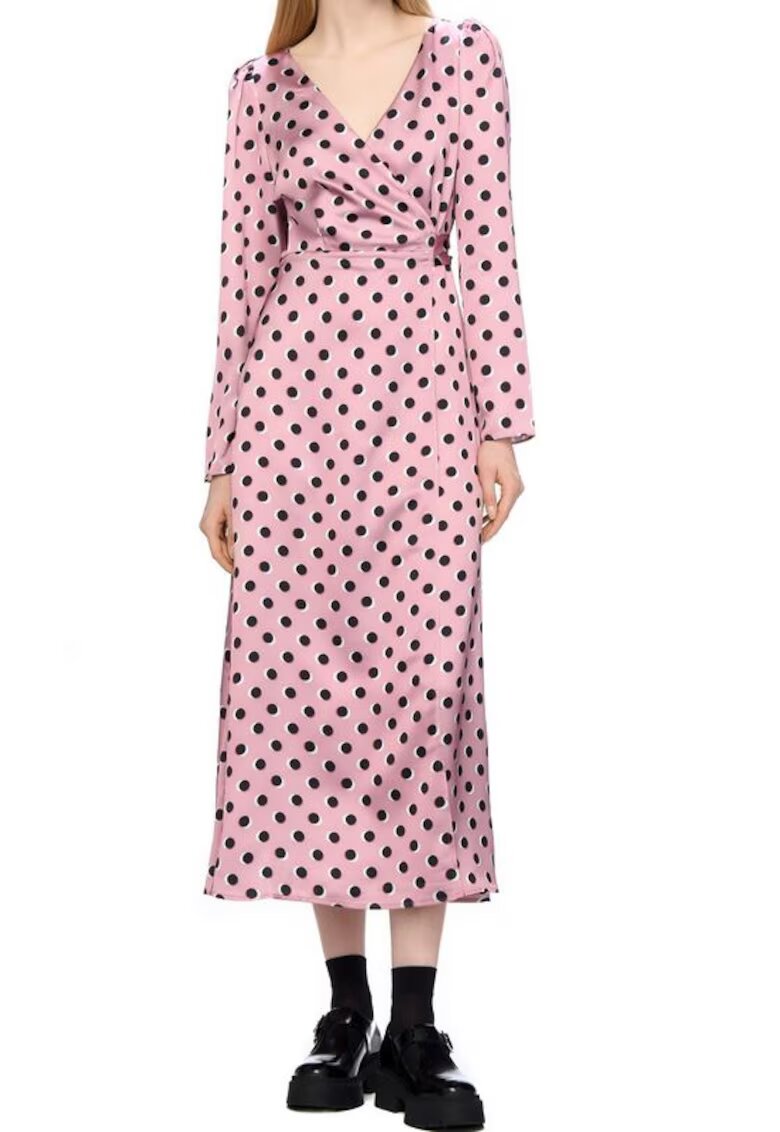 HUGO Rochie 50523056 - Poliester - Roz