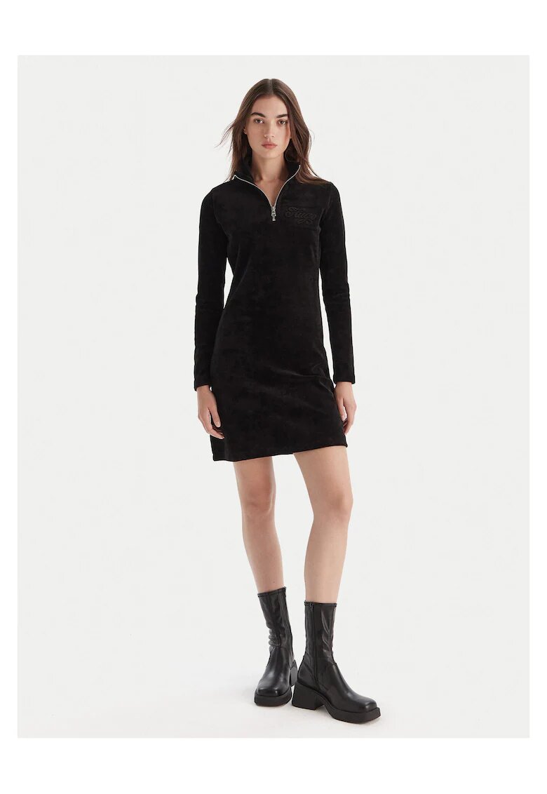 HUGO Rochie casual dama negru - fabrica de calitate