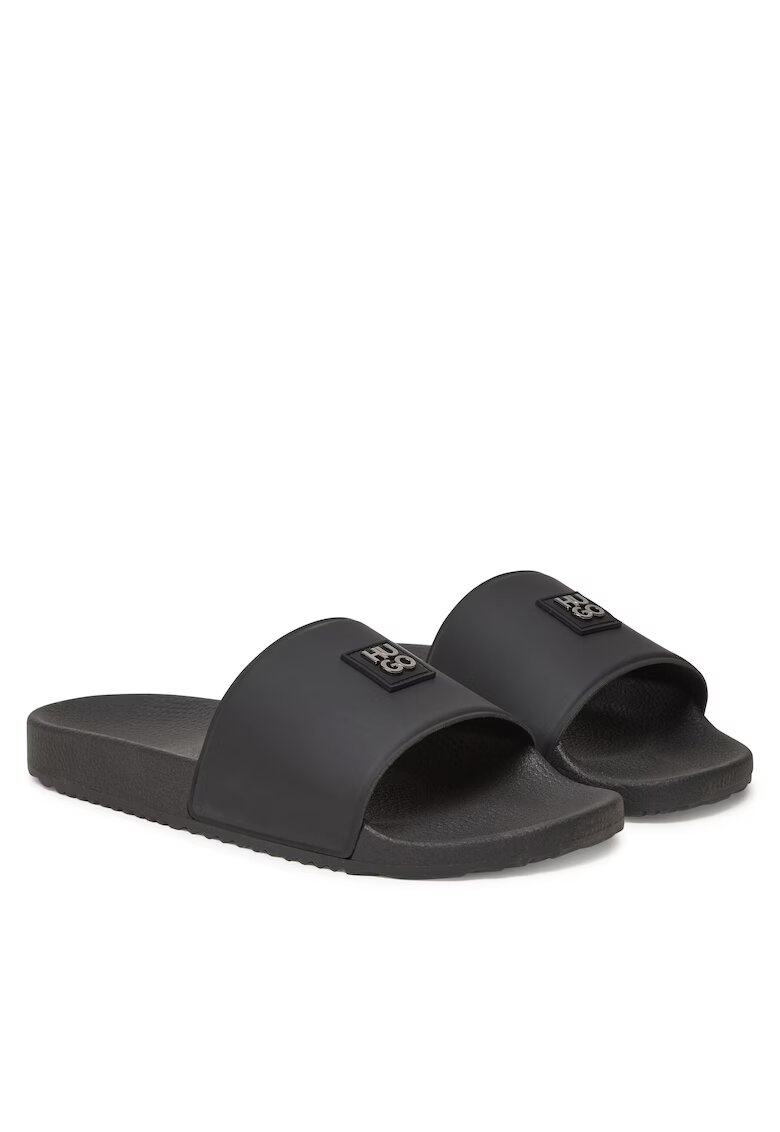 HUGO Slapi barbati model Black 001 - negru