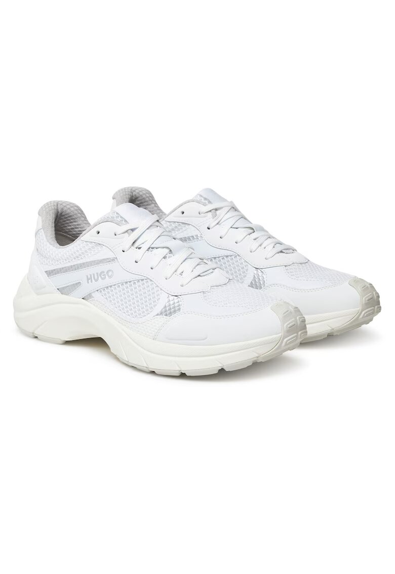 HUGO Tenisi barbati Open White - textil - alb -