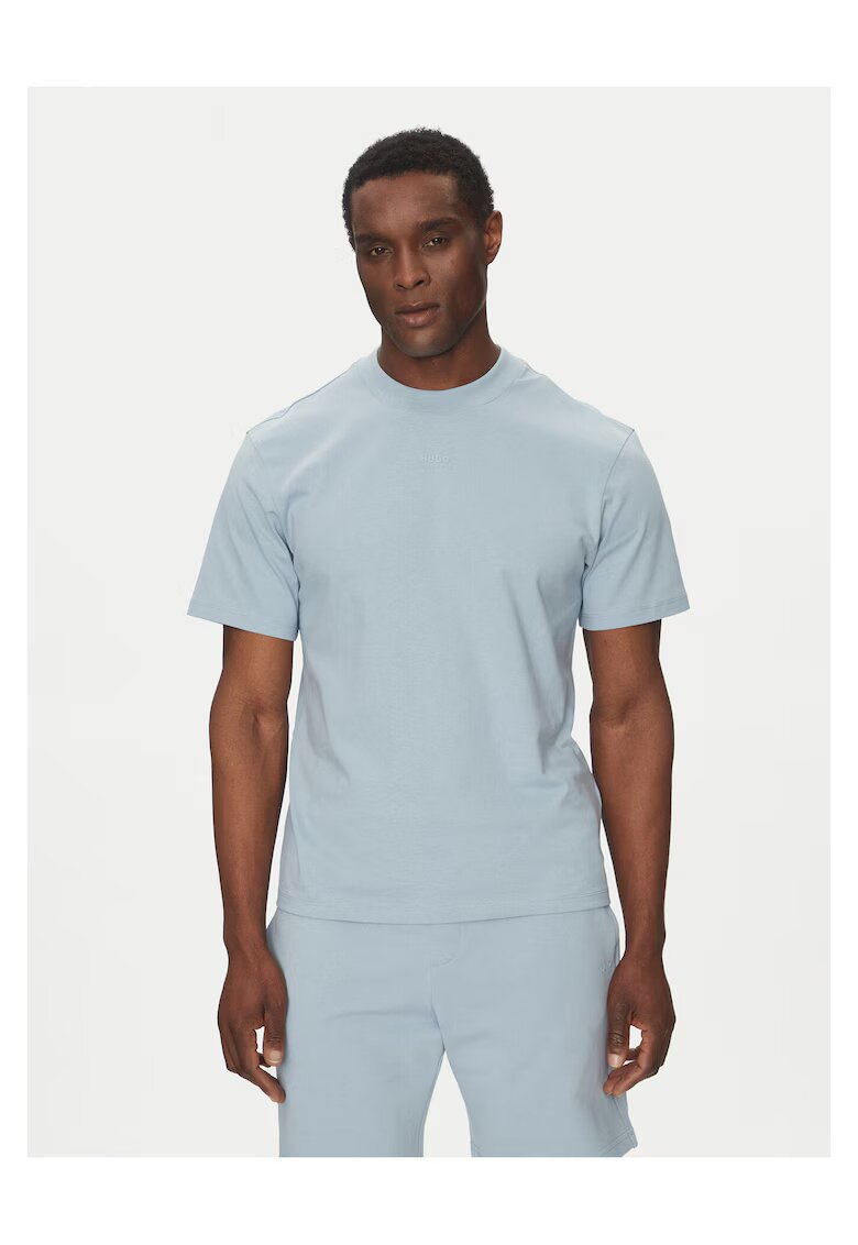 HUGO Tricou albastru deschis - bumbac - 638575