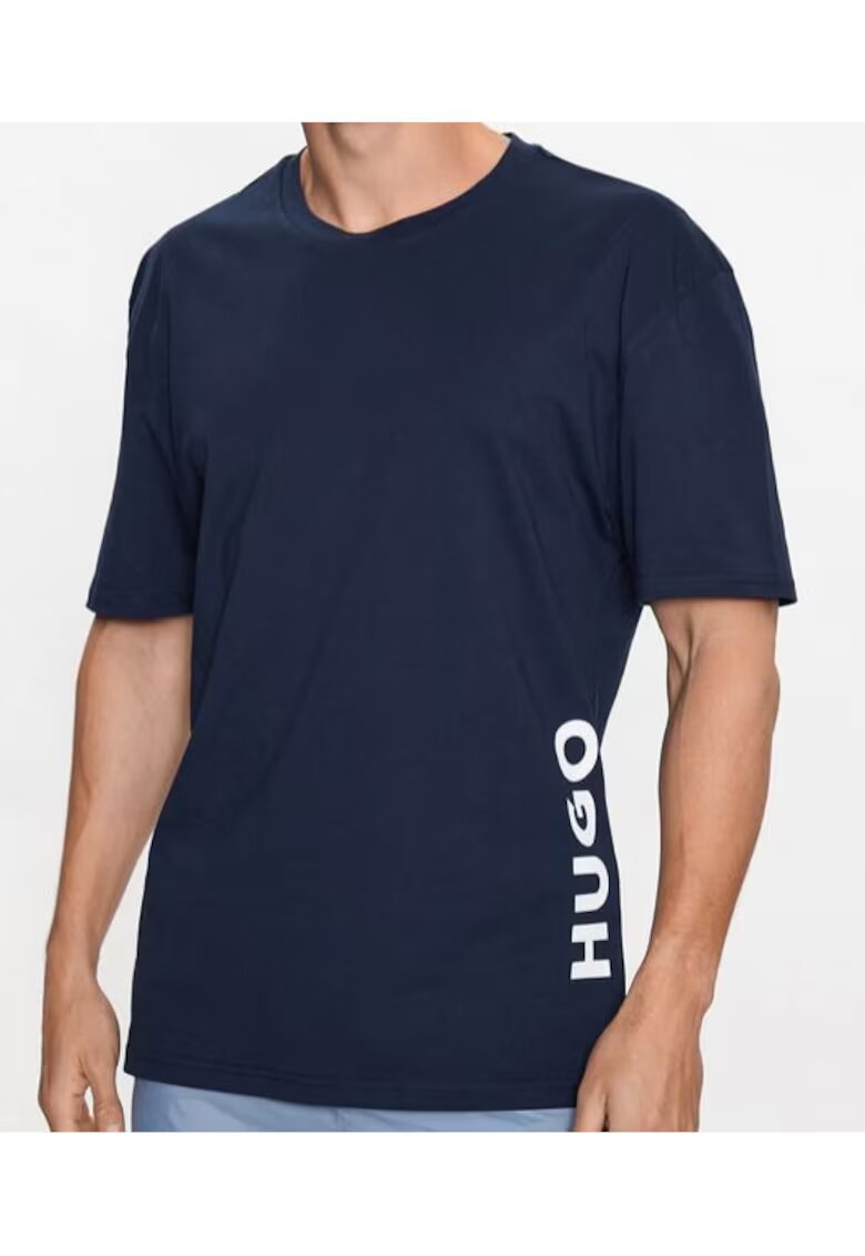 HUGO Tricou cu logo pe lateral -